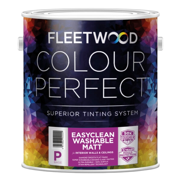 Peinture mate facile à nettoyer (lavable et frottable) 16m²/litre
