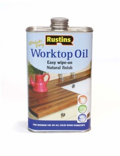 Rustins worktop oil