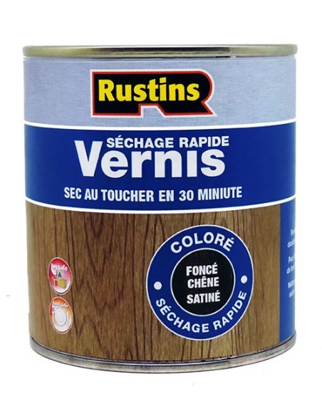 Rustins QD Interior Coloured Satin Varnish