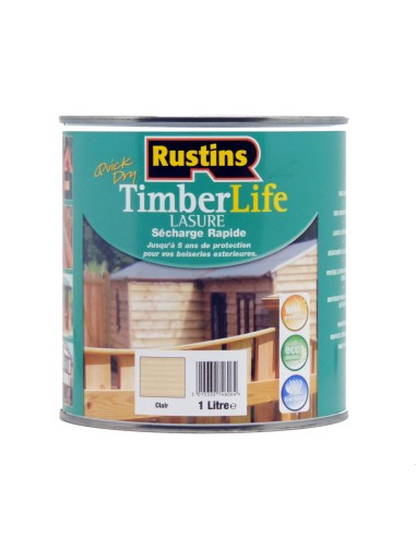 Rustins Timberlife 1L, 2.5L, and 5L