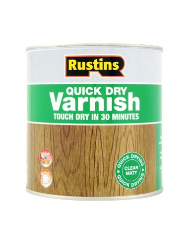 Rustins QD Clear Matt Varnish