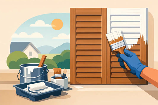 How to Paint Wooden Shutters for a Lasting Finish