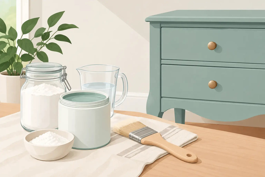 How to Make Chalk Paint for Furniture at Home