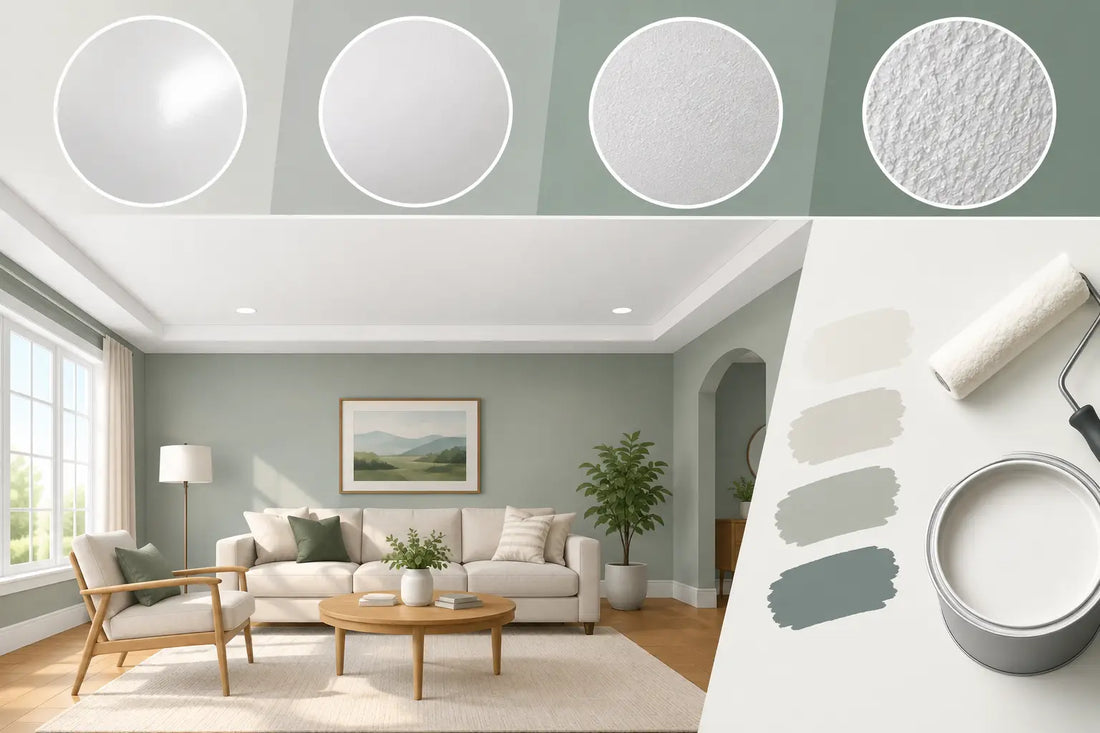 How to Choose the Right Ceiling Paint Finish