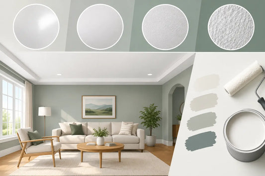 How to Choose the Right Ceiling Paint Finish