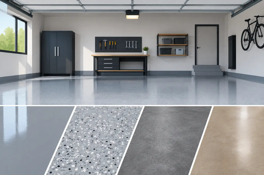 Garage Floor Coating Options That Work Hard