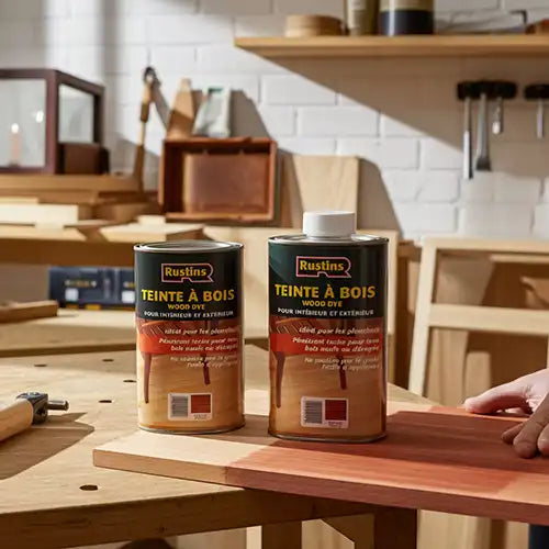 Tinte para madera para madera interior y exterior