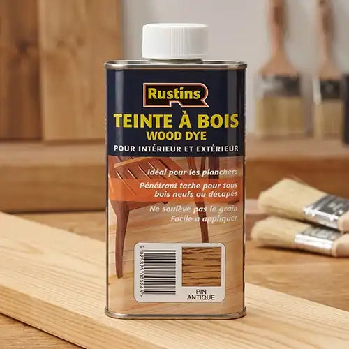 Tinte para madera para madera interior y exterior