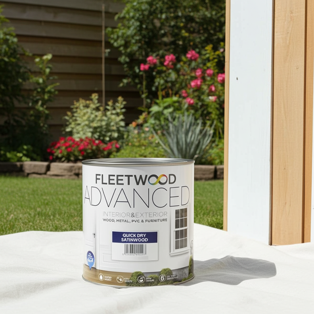 Pintura acrílica avanzada para exterior en metal y madera (500ml, 1, 2.5 & 5L)