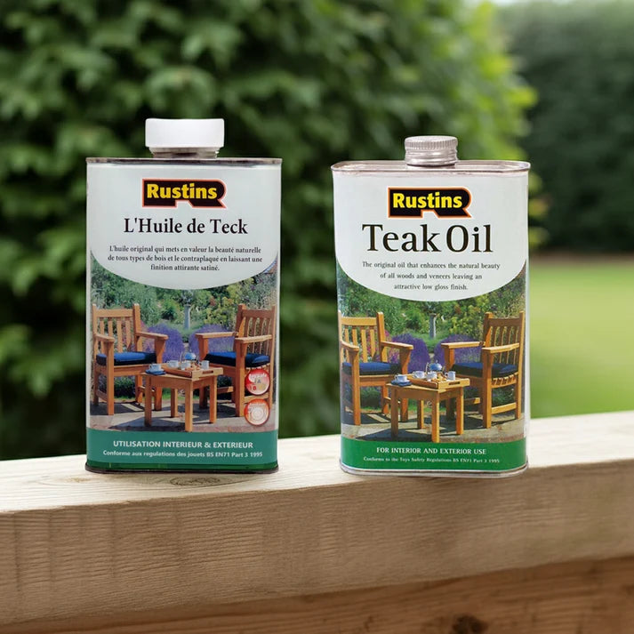 Huile de teck ( 250, 500ml, 1L, 2.5 & 5L)