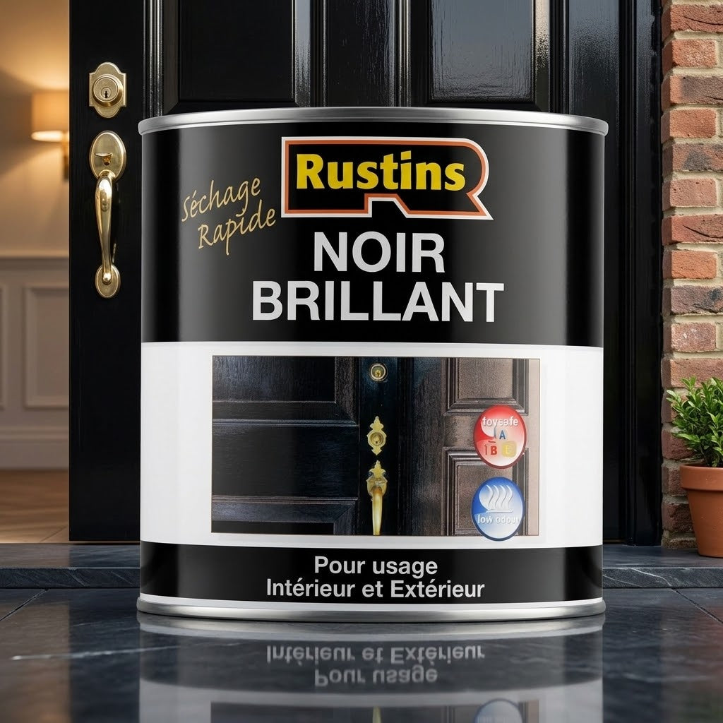 Pintura brillante de secado rápido para madera y metal interior y exterior