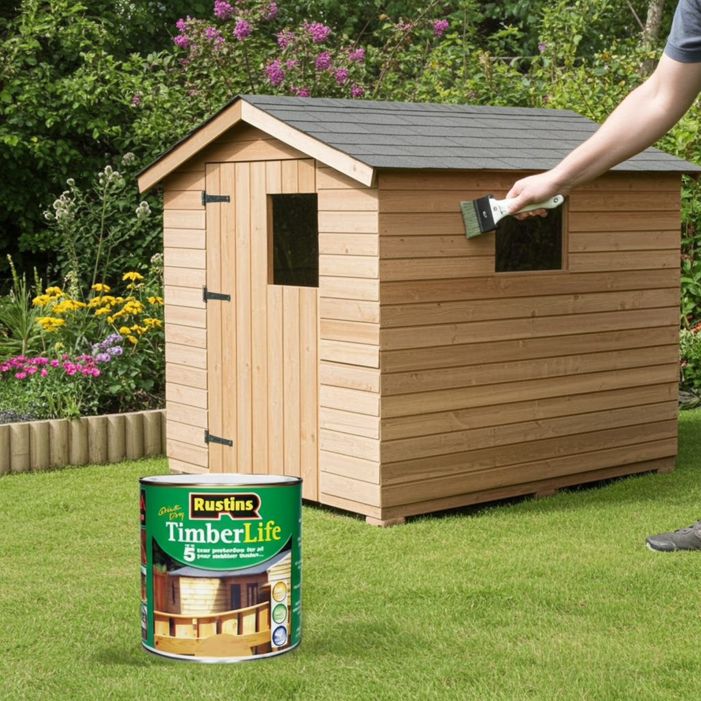 Peinture pour clôture et terrasse
