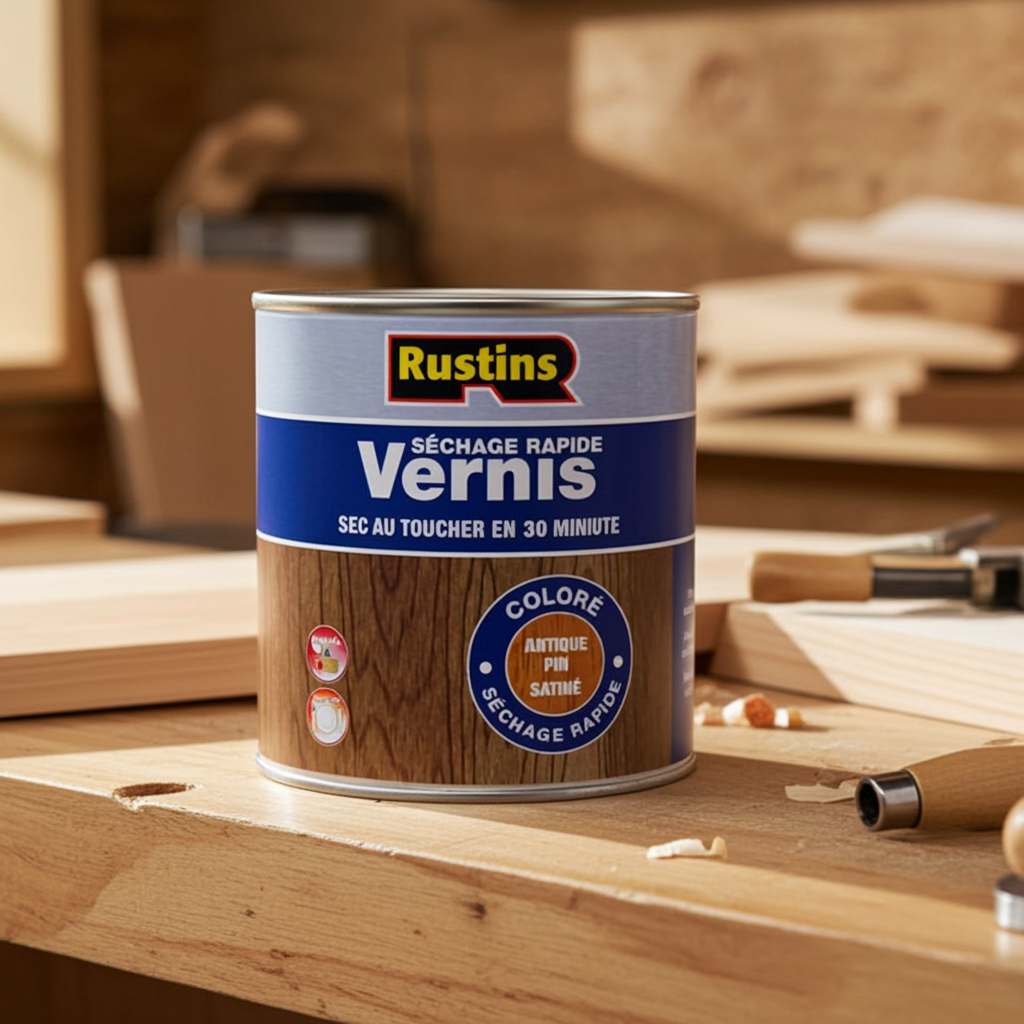 Vernis intérieur satiné à séchage rapide
