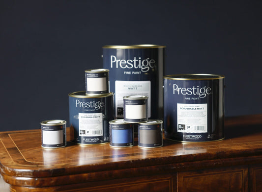 Peinture acrylique mate multisurface Prestige One Coat 16 m²/ltr (1L, 2.5L, 5 et 10L)