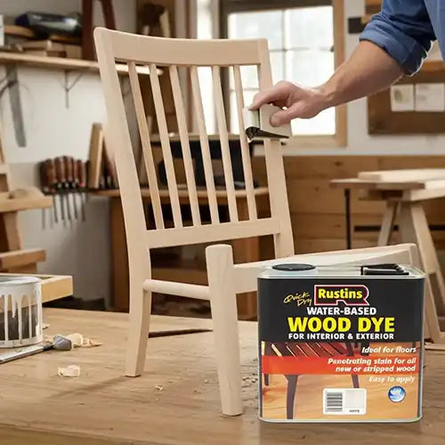 Tinte para madera para madera interior y exterior