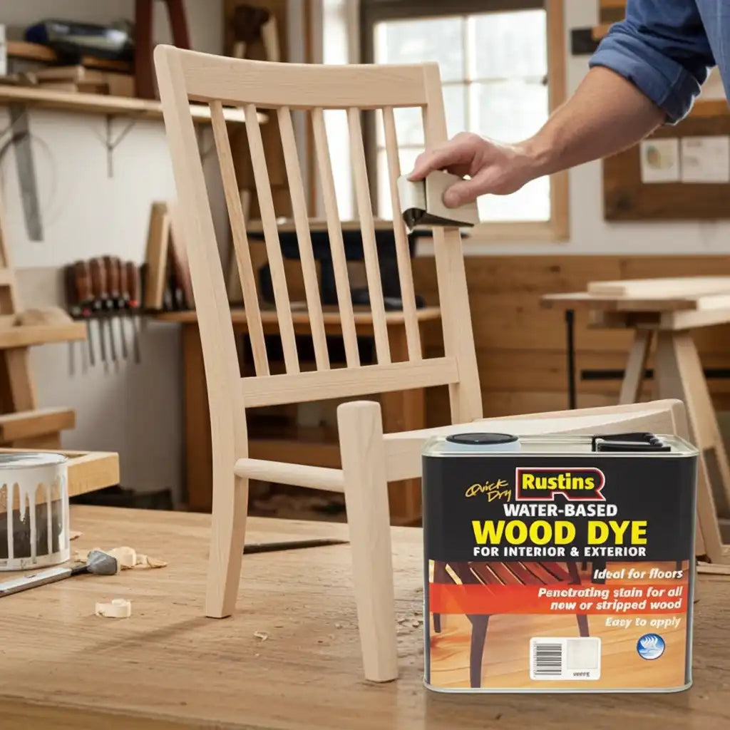 Teinture pour bois pour intérieur et extérieur ( 250 ml, 1 L & 2,5 L )