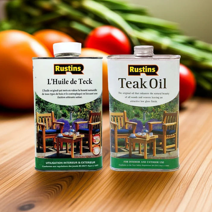 Huile de teck ( 250, 500ml, 1L, 2.5 & 5L)