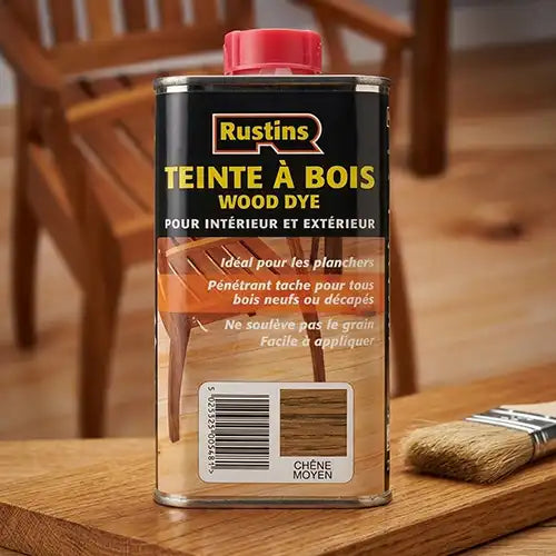 Tinte para madera para madera interior y exterior