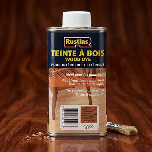 Tinte para madera para madera interior y exterior
