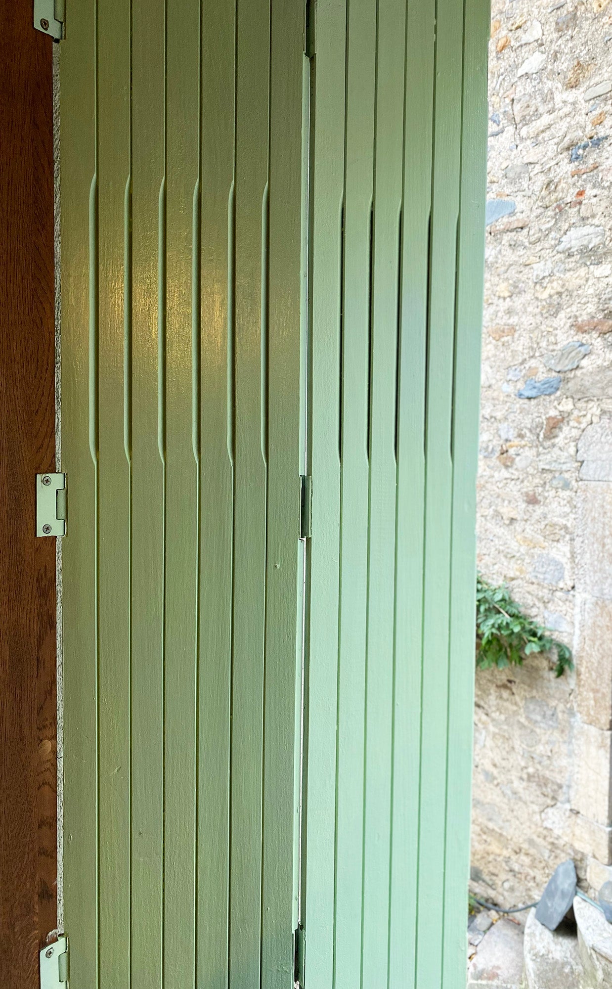 Peinture lasure colorée