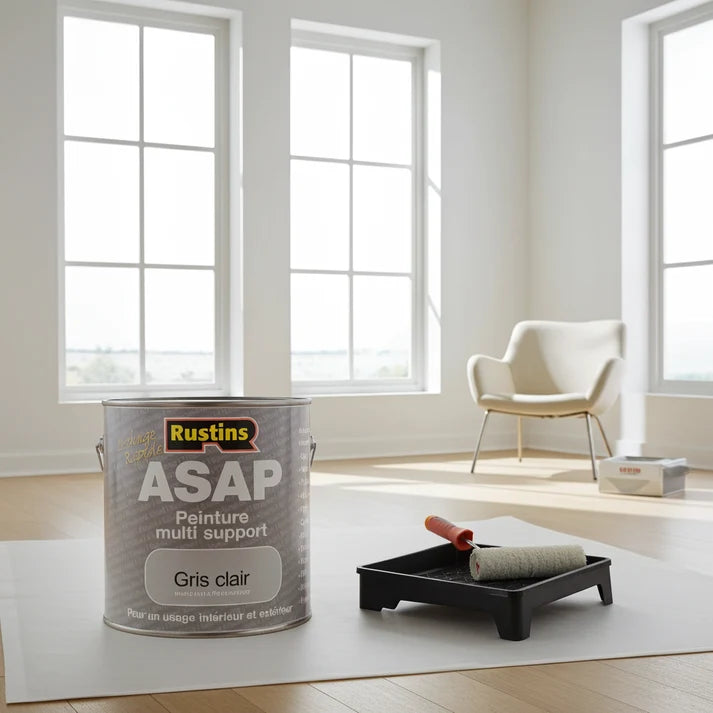ASAP - Peinture satinée multi-surfaces ( 250, 500 ml, 500 ml et 1L )
