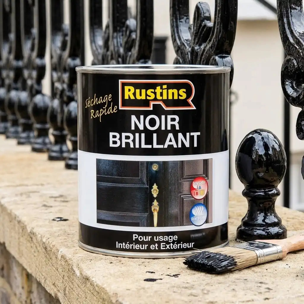 Pintura brillante de secado rápido para madera y metal interior y exterior
