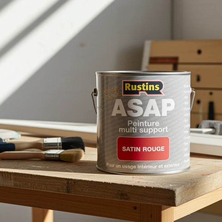 ASAP - Peinture satinée multi-surfaces ( 250, 500 ml, 500 ml et 1L )