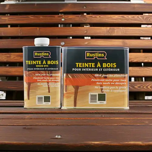 Tinte para madera para madera interior y exterior