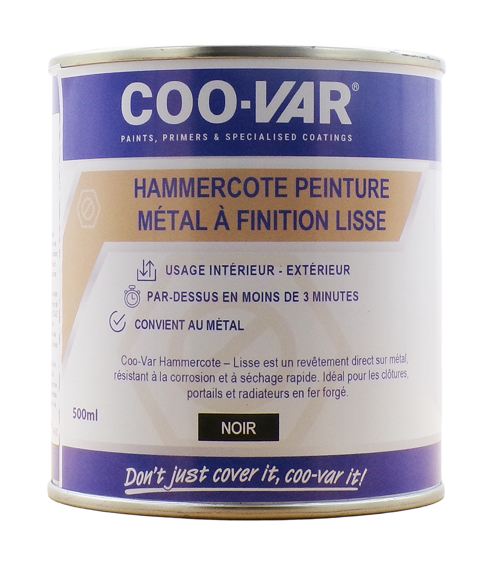 Peinture antirouille Hammercote pour métal