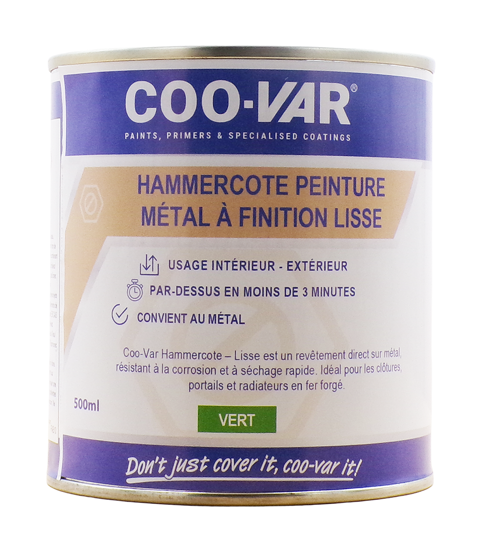 Peinture antirouille Hammercote pour métal