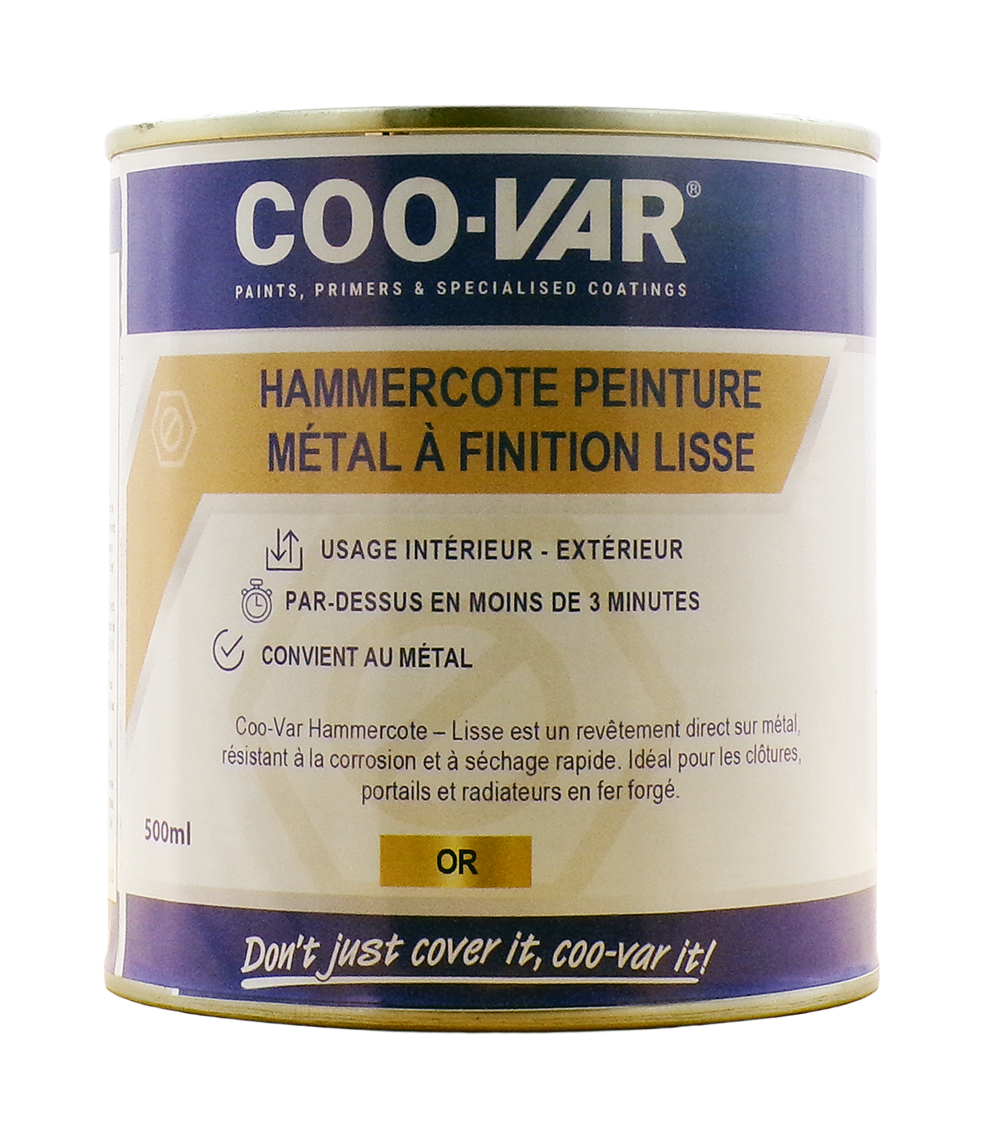 Peinture antirouille Hammercote pour métal