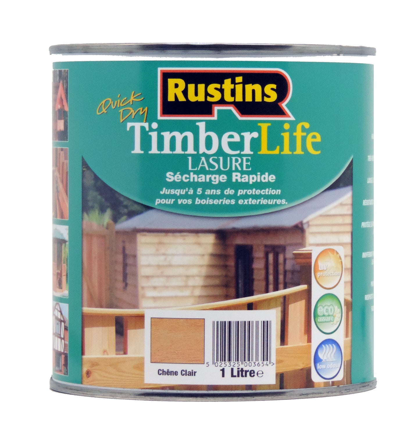 Peinture pour clôture et terrasse