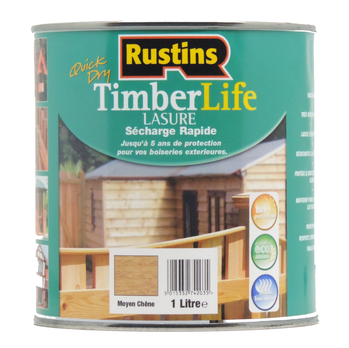 Peinture pour clôture et terrasse