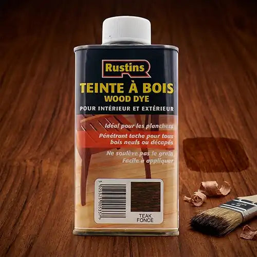 Tinte para madera para madera interior y exterior