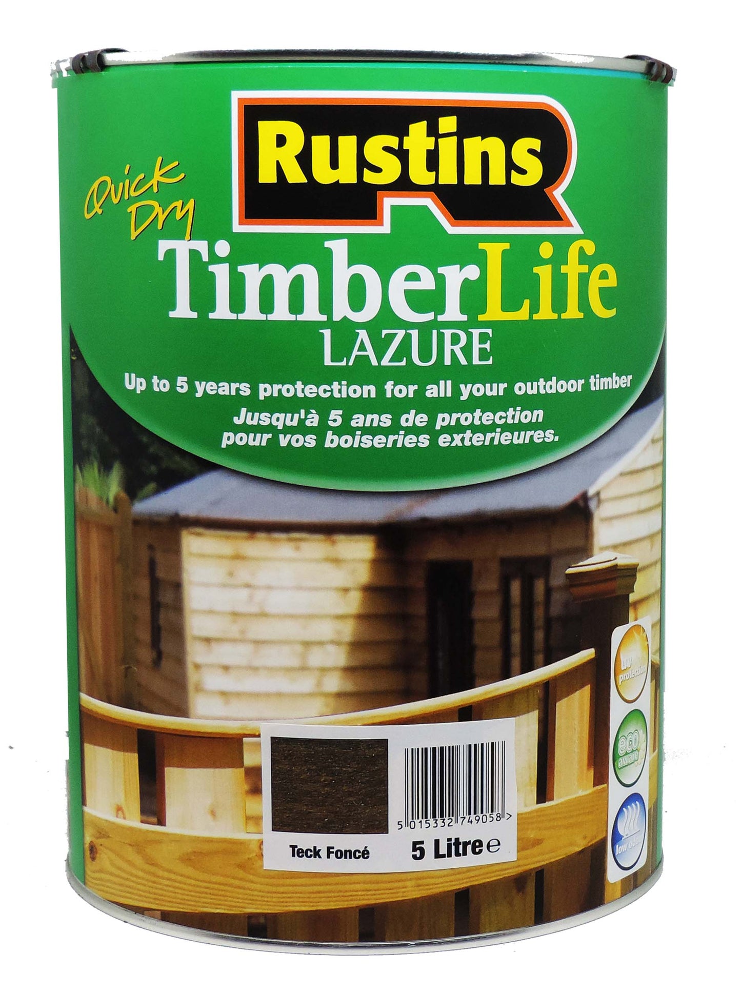 Peinture pour clôture et terrasse
