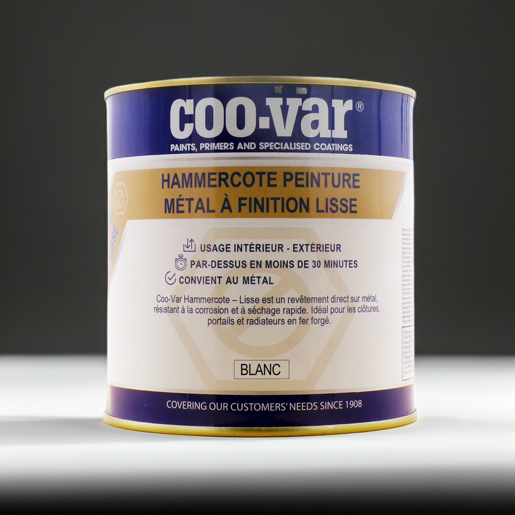 Peinture antirouille pour métal Hammercote
