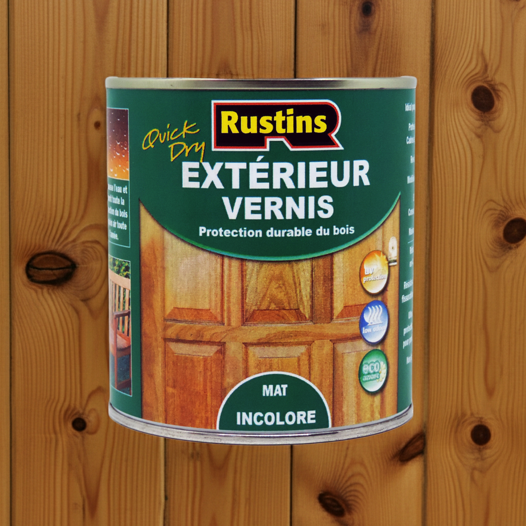 Vernis mat transparent pour extérieur et intérieur