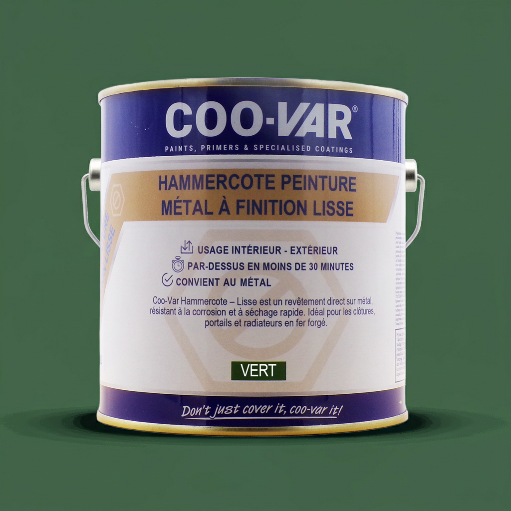Peinture antirouille pour métal Hammercote