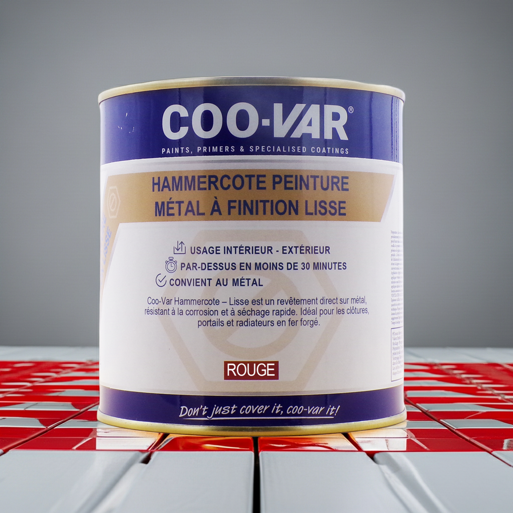 Peinture antirouille pour métal Hammercote