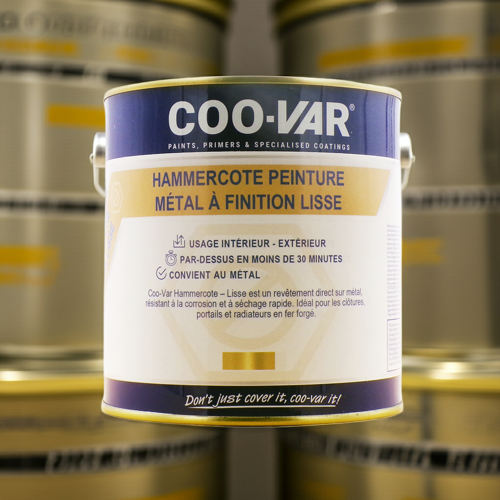 Peinture antirouille pour métal Hammercote