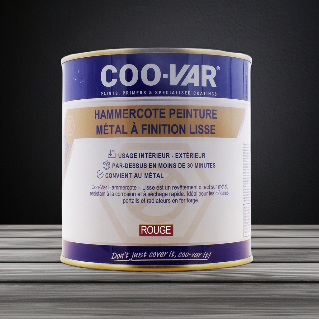 Peinture antirouille pour métal Hammercote