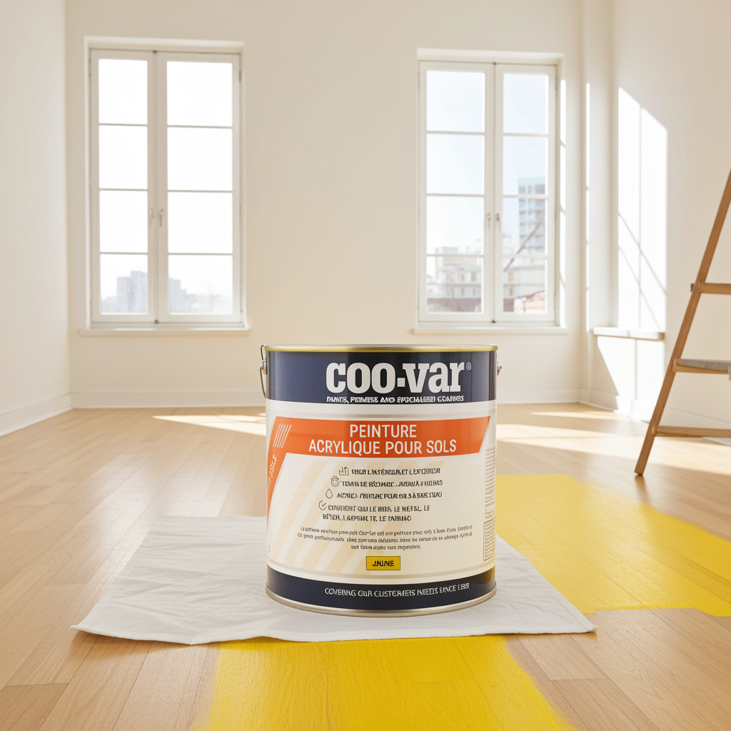 Peinture acrylique pour sol 1 L, 2,5 et 5 L