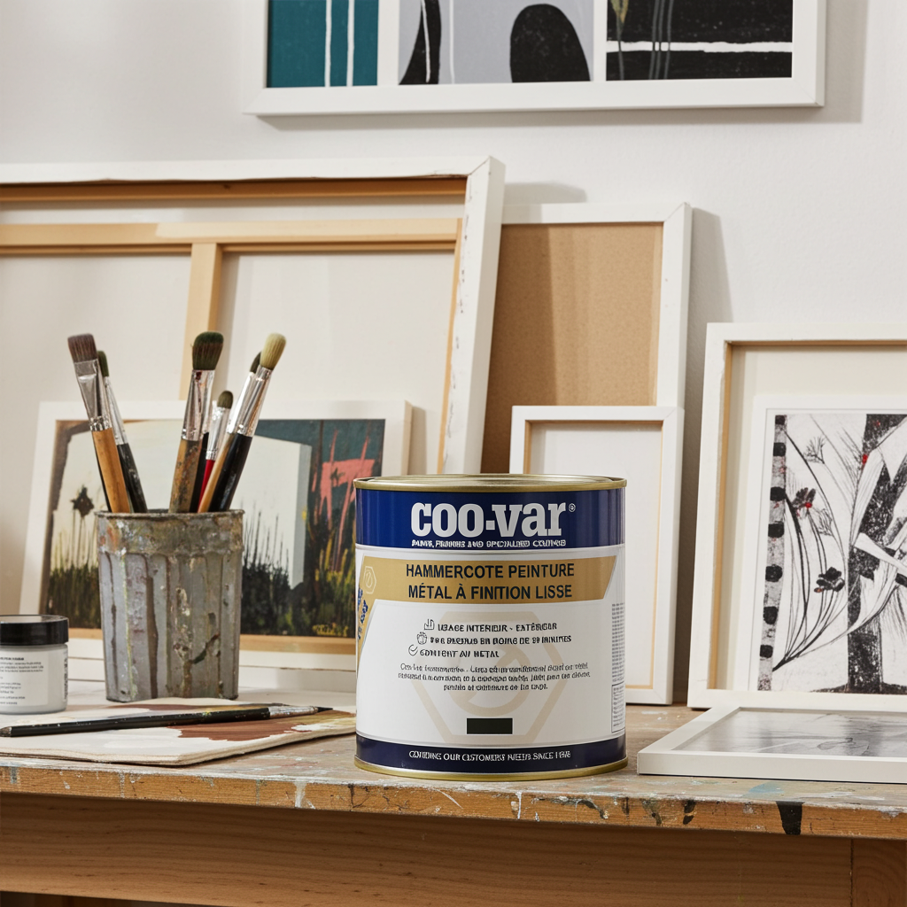 Peinture antirouille pour métal Hammercote