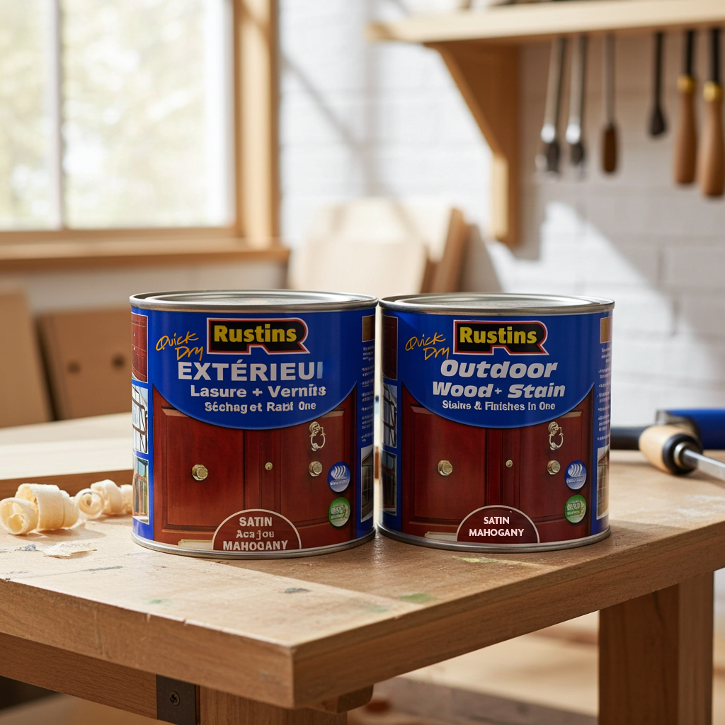 Tinte para madera exterior Rustins