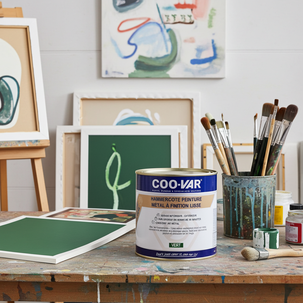 Peinture antirouille pour métal Hammercote
