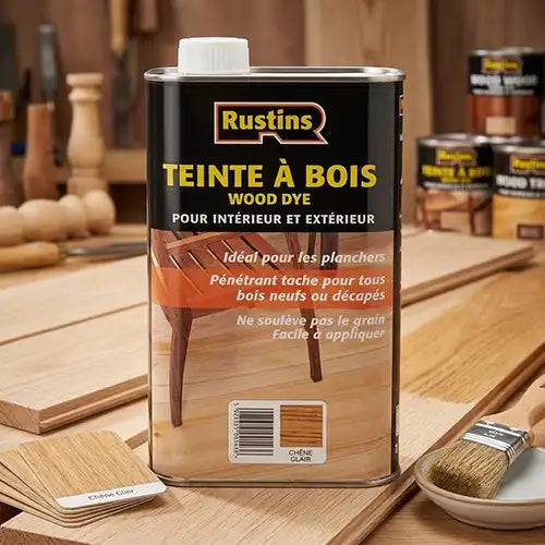 Tinte para madera para madera interior y exterior
