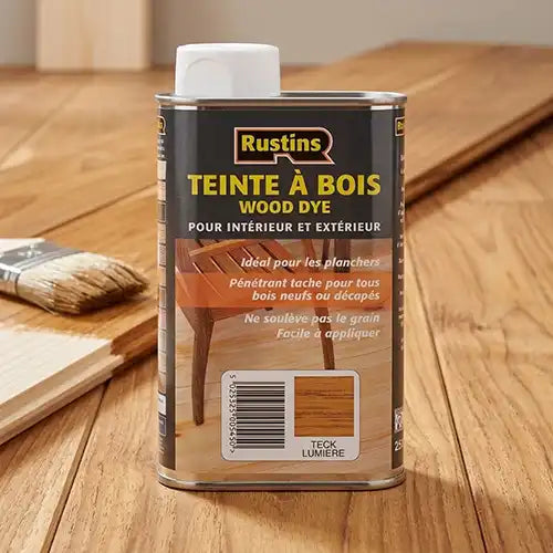 Tinte para madera para madera interior y exterior