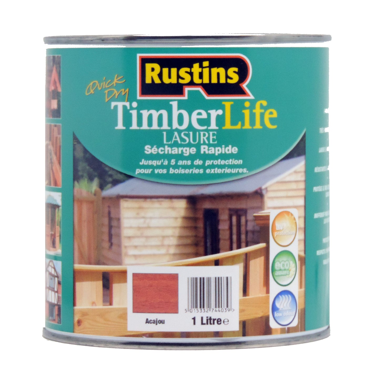 Peinture pour clôture et terrasse