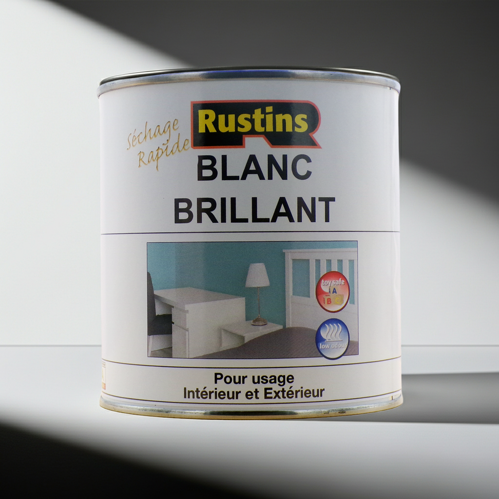 Peinture brillante à séchage rapide